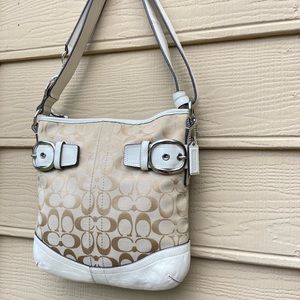 Coach Signature Jacquard Canvas Bag